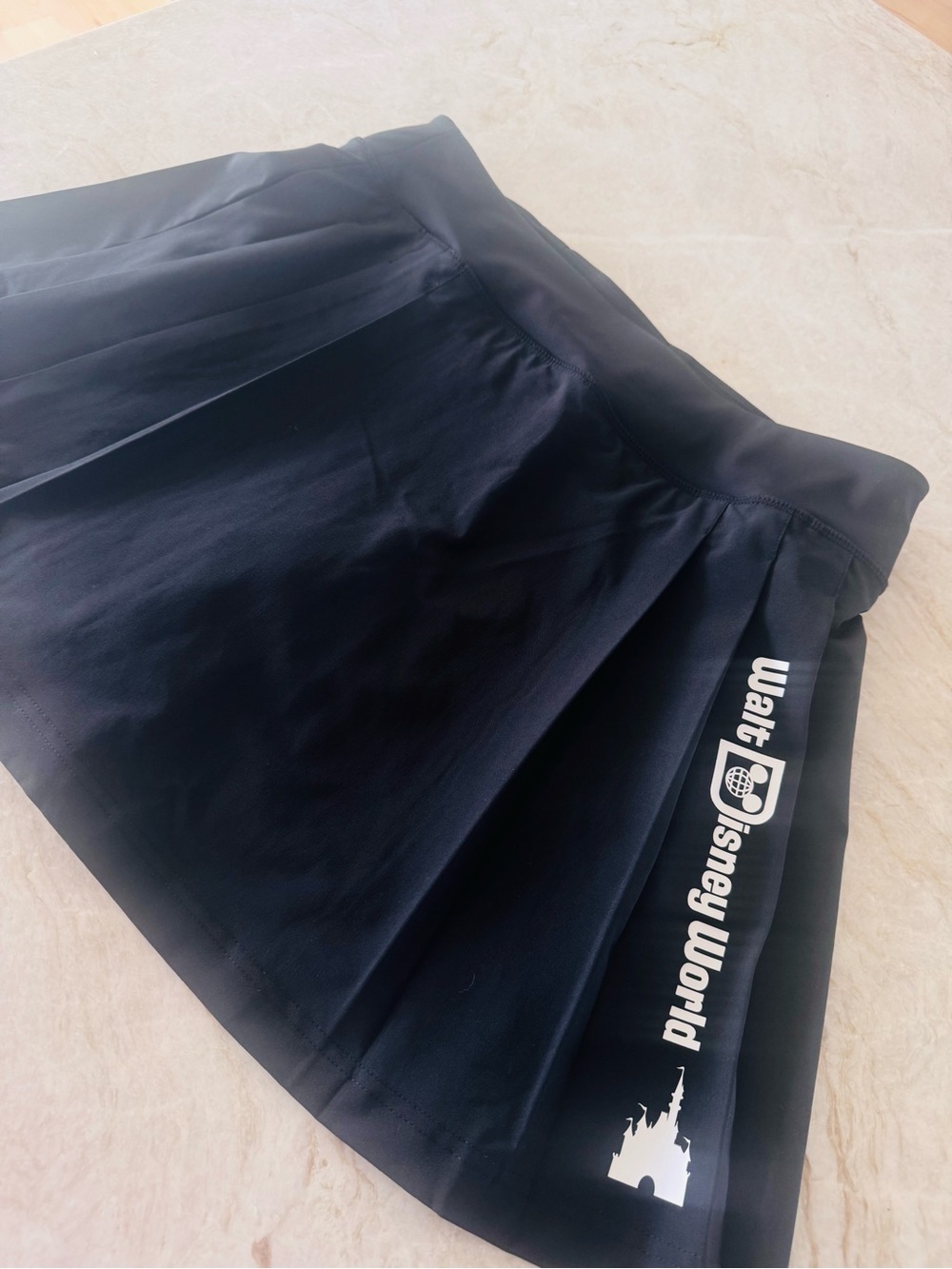 Disney Parks Walt Disney World Black Athletic Skort Built In Shorts Women’s L - Picture 1 of 8